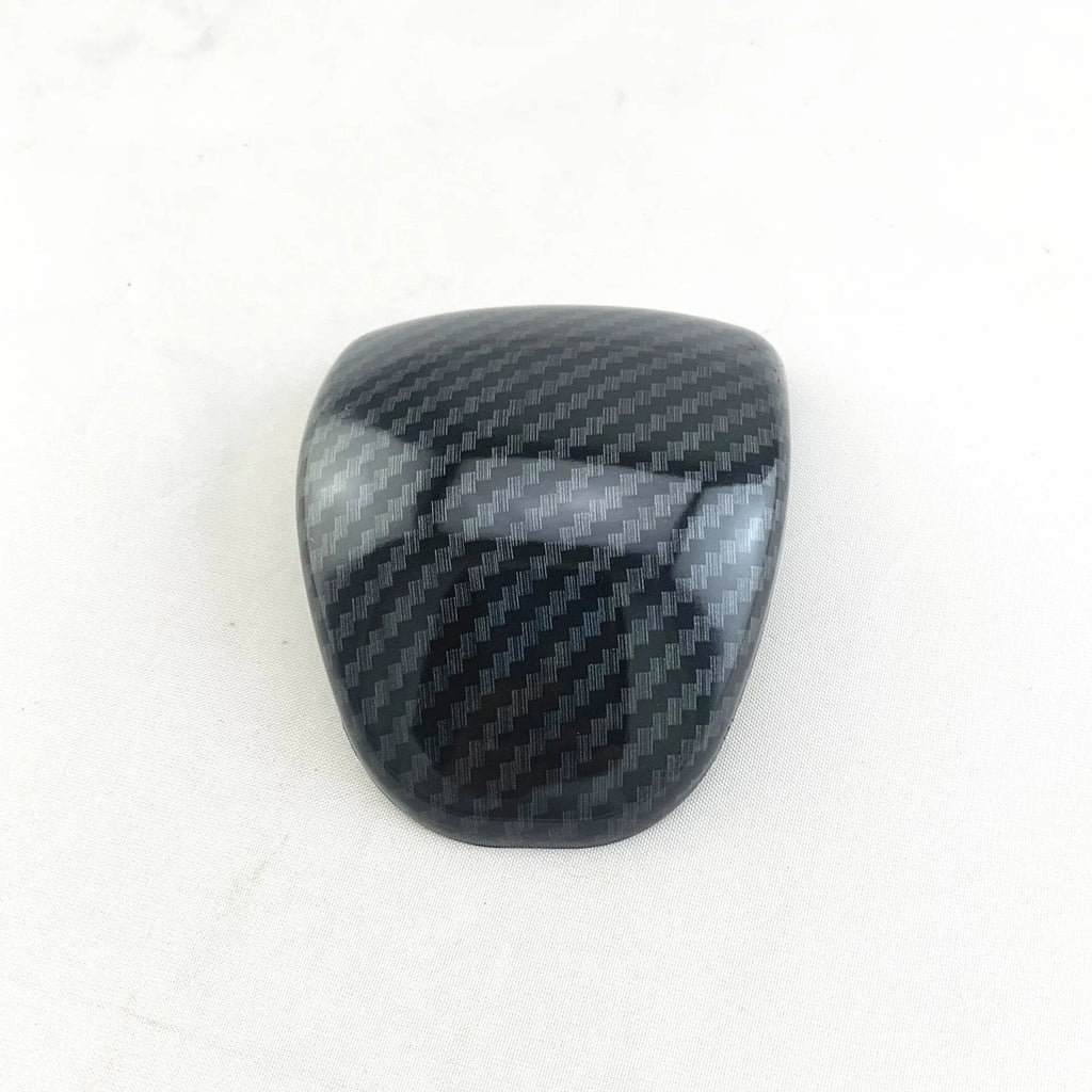 Carbon fibre finish gear shift cover for Smart RunK3 interior