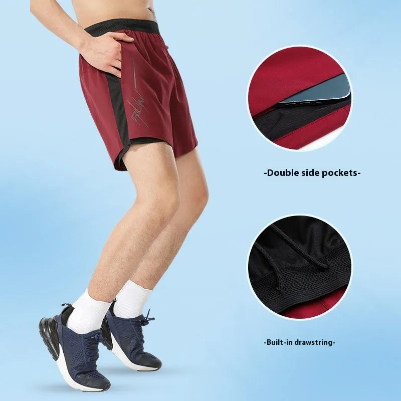 Men's solid colour low-waist basketball shorts in polyester fabric shown in a range of sizes and colours.