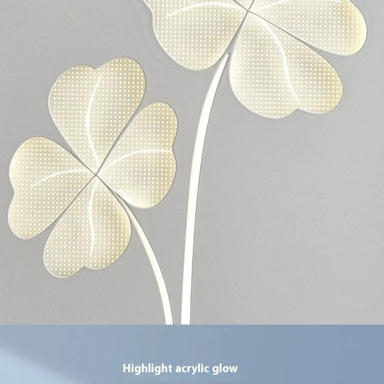 Modern wall lamp with acrylic shade and iron construction in white or pink colour options