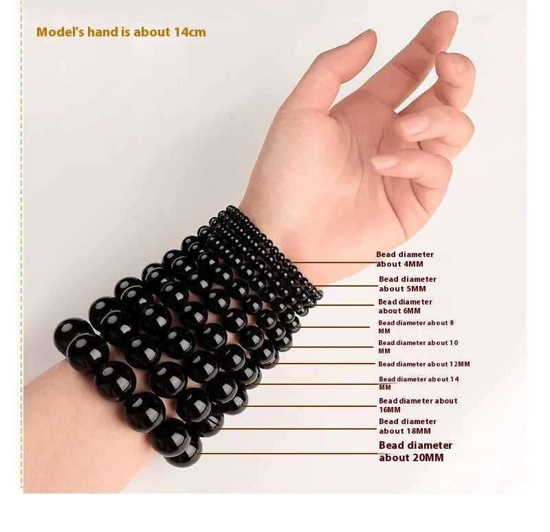 Straight cut smokey violet Hetian jade bracelet with approximately 24 beads measuring 8x9mm.
