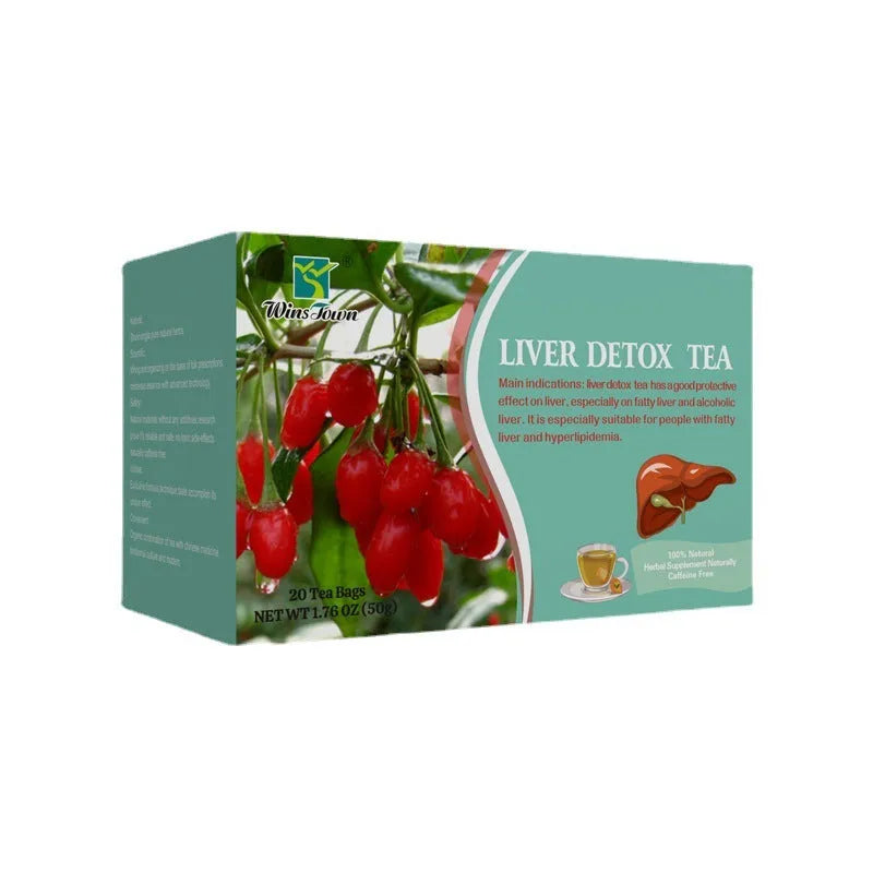 50g box of herbal substitute loose leaf tea made from Traditional Chinese Medicine ingredients.