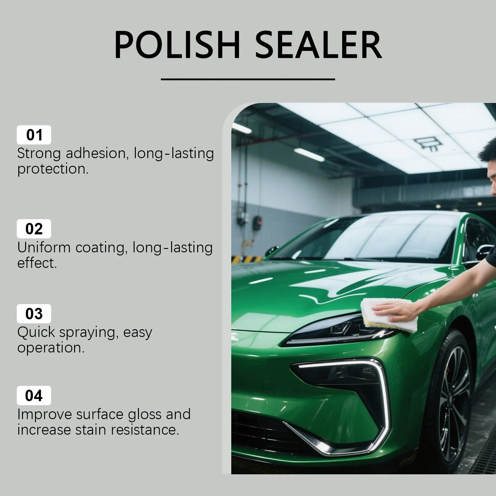 120ml ceramic coating spray bottle with protective formula for vehicle paint maintenance