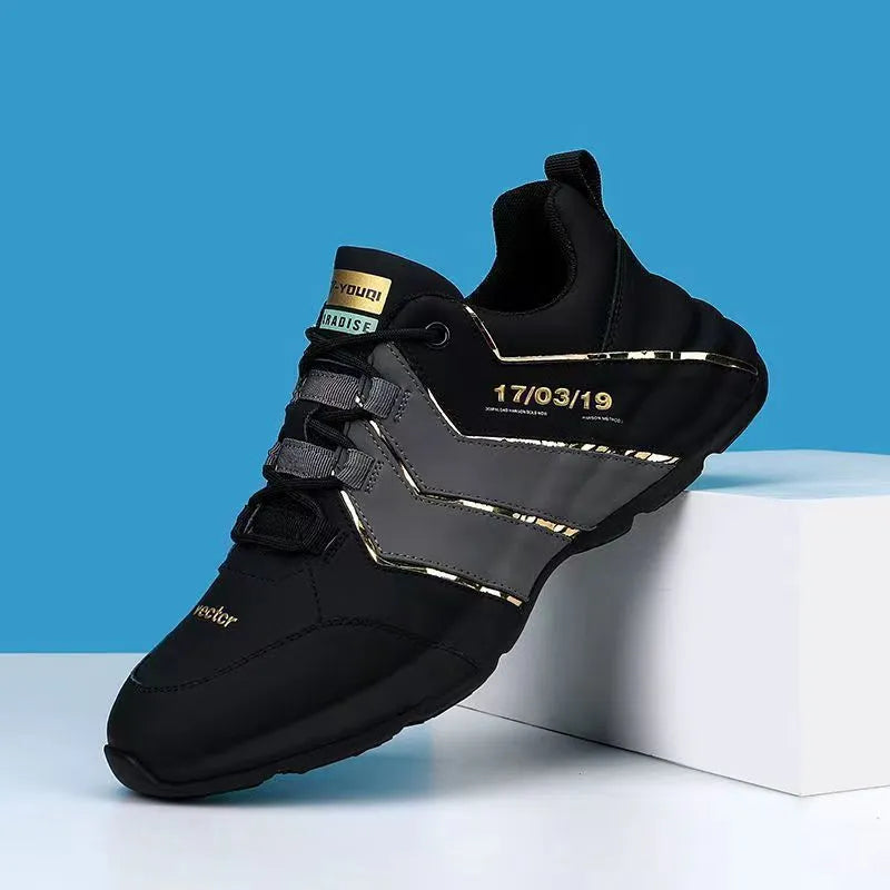 Teenagers' casual low-top sneakers with thick plastic sole and mesh lining in grey colour.