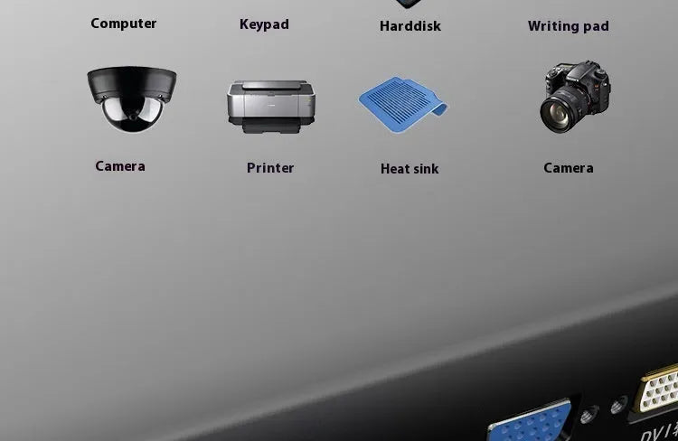 USB 3.0 data cable with nickel-plated connectors for external hard drive enclosures, shown with length options