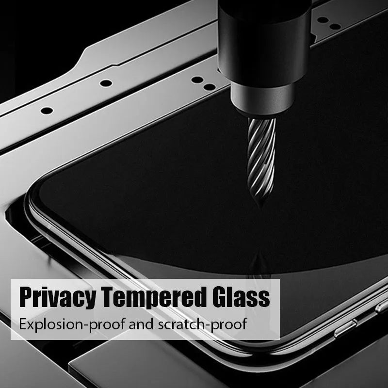 Xiaomi Poco and Redmi Note anti-spy tempered glass screen protector with matte finish