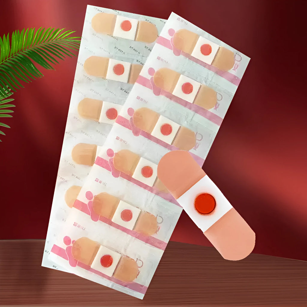 Non-woven fabric corn removing foot adhesive bandage patches for sports protection