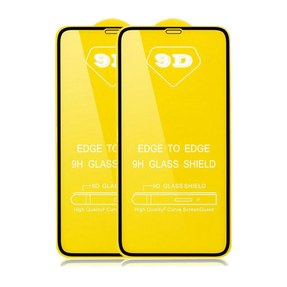 Black tempered glass screen protector for Xiaomi 10lite 11lite and 11t Pro phones