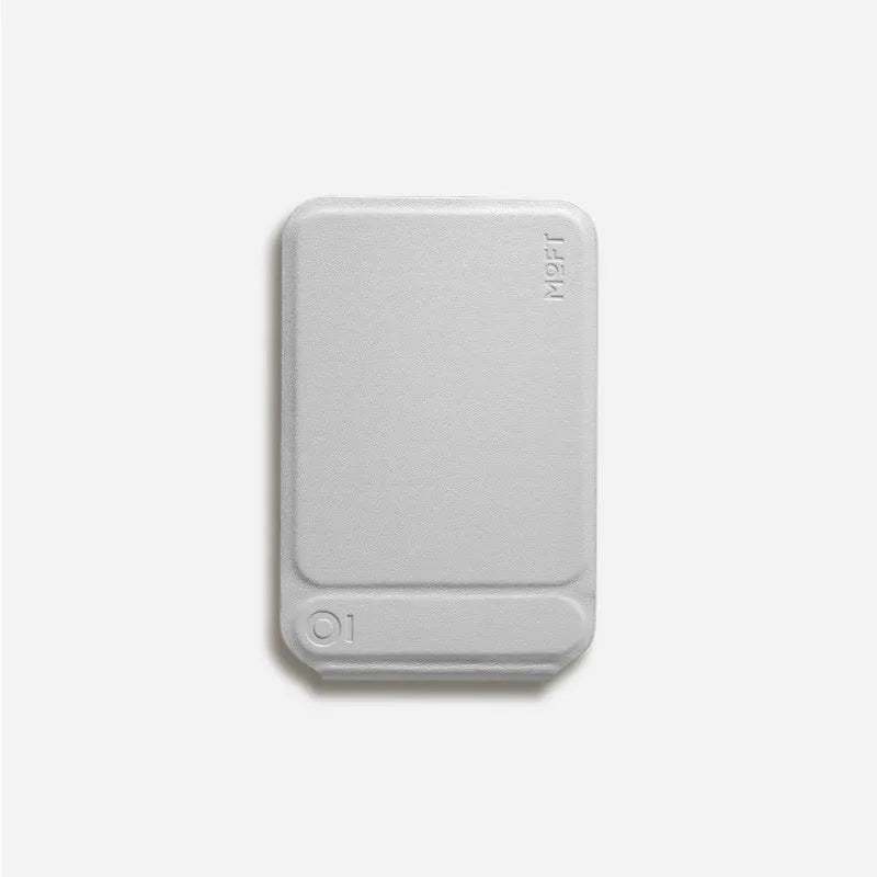 Magnetic phone holder case in four colour options showing dimensions 96.5mm x 63.5mm x 6.9mm