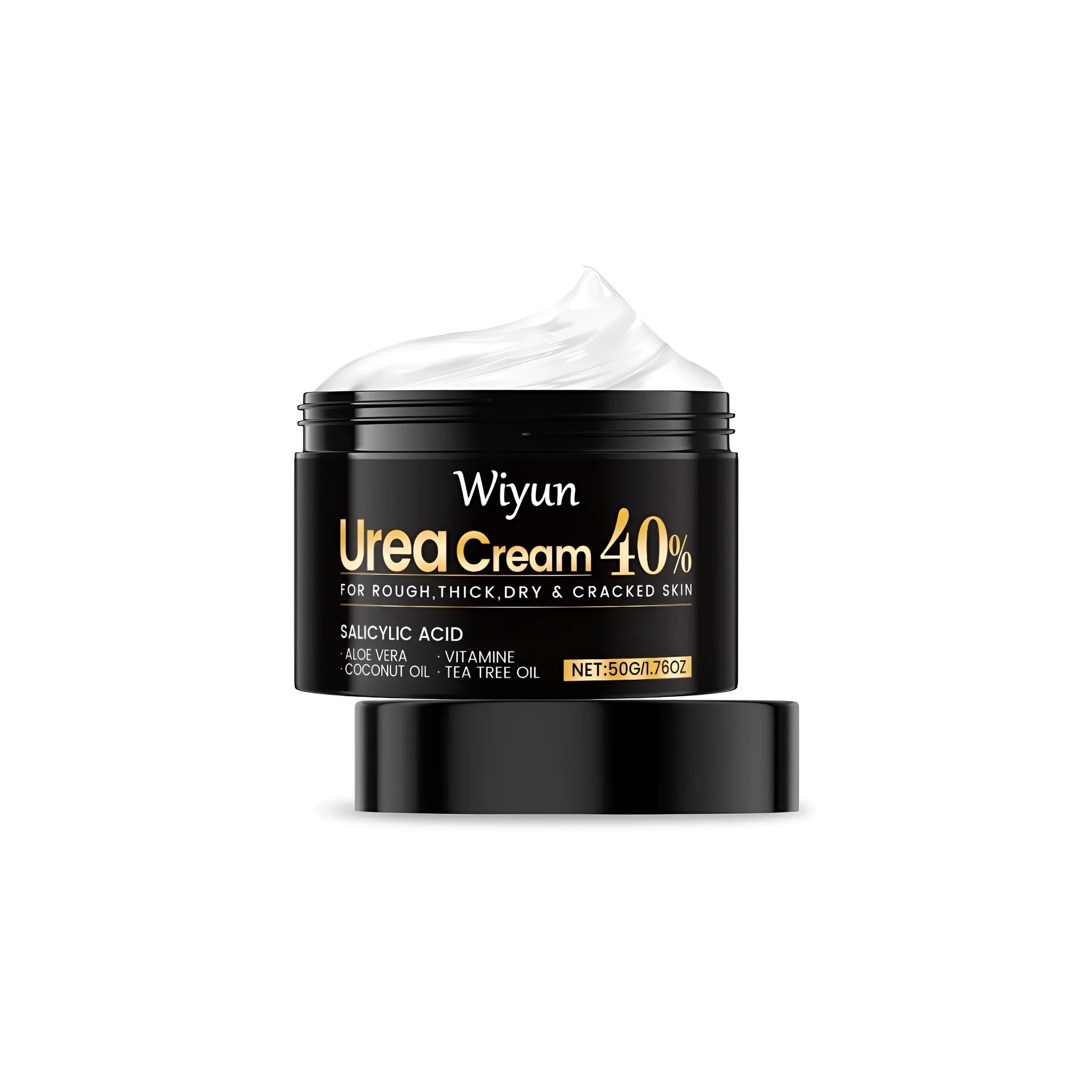 50g jar of urea cream for hands and feet moisturising treatment