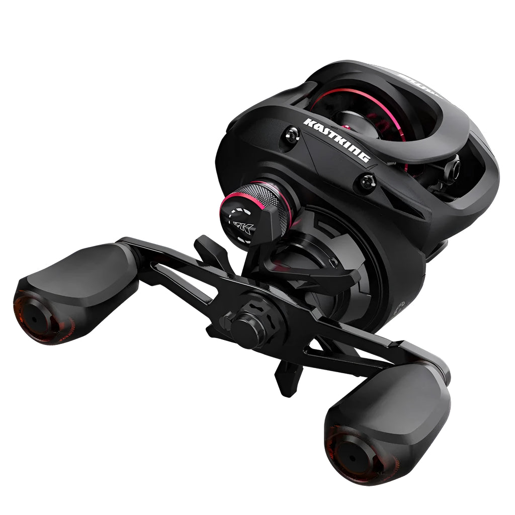 Fishing reel with drip wheel and rocking wheel mechanism for lure fishing