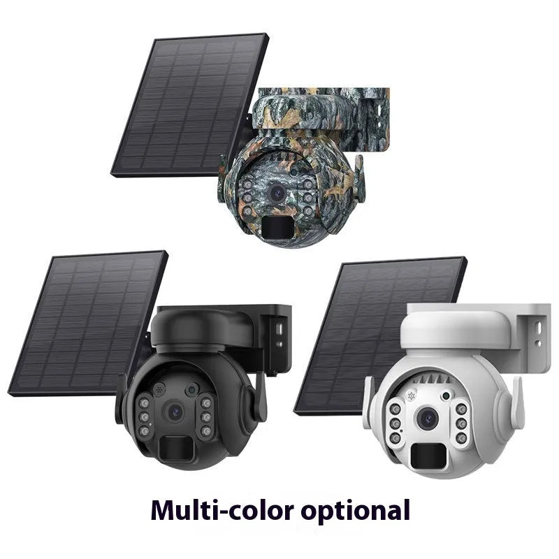 3 million pixel solar security camera with full colour night vision for home monitoring