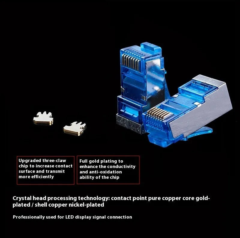 CAT6 RJ45 male to female Ethernet extension cable in a selected length