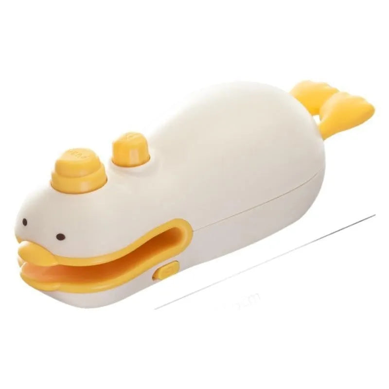 Yellow duck rechargeable sealing machine with charging cable