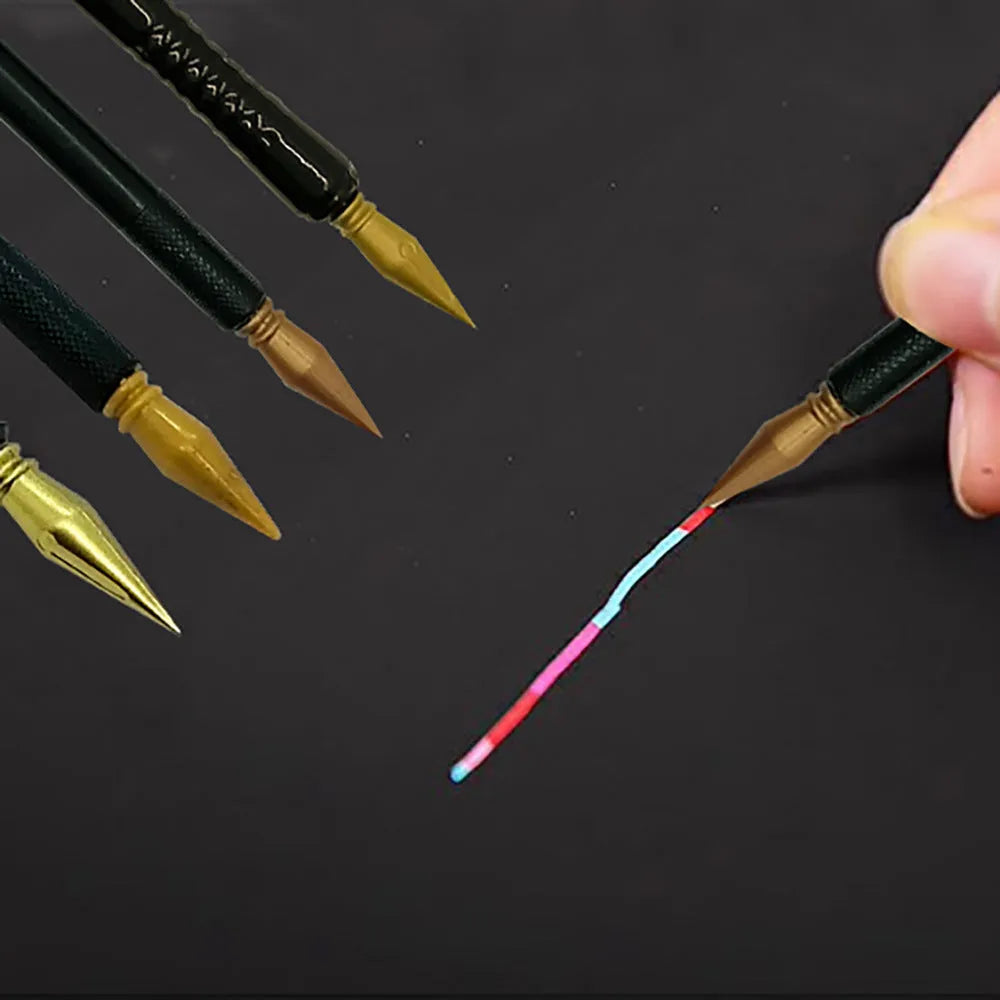 PS plastic scratch art pen for children's scratch paper artwork tools
