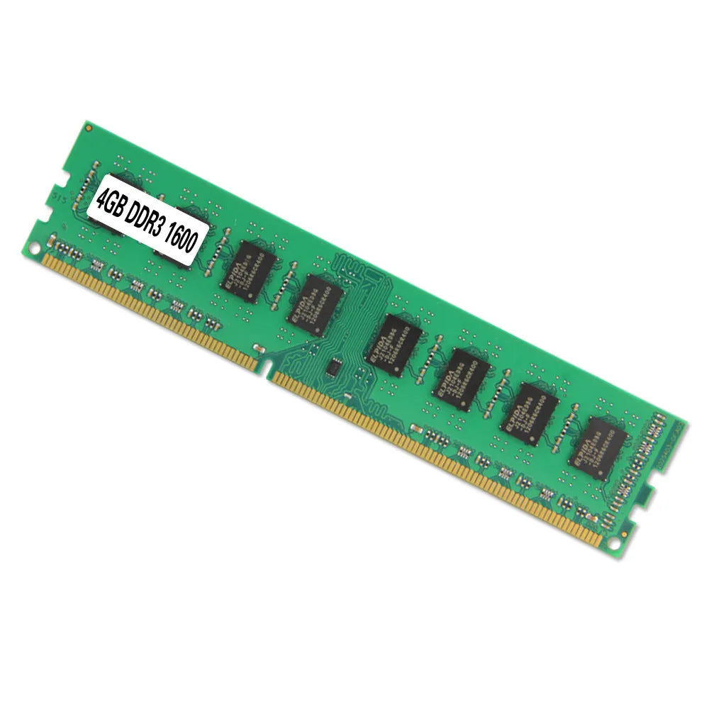 4GB DDR3 1600MHz desktop memory module for AMD compatible PC systems