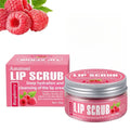 Amatoni lip scrub cream jar in fruit flavours for exfoliating and moisturising lip care
