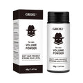 Disposable container of 40g hair styling powder for oil control and volume.