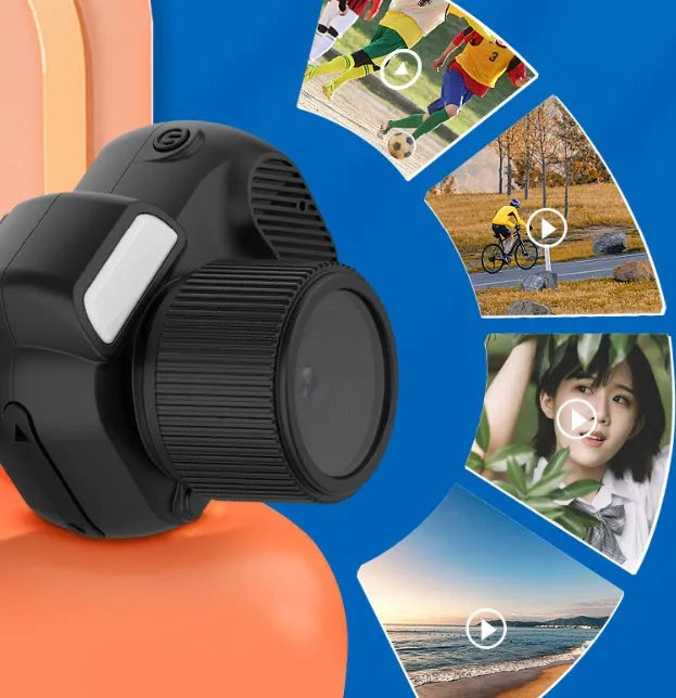 Black Y3000 HD outdoor sports camera with 0.96-inch display screen on a plain background