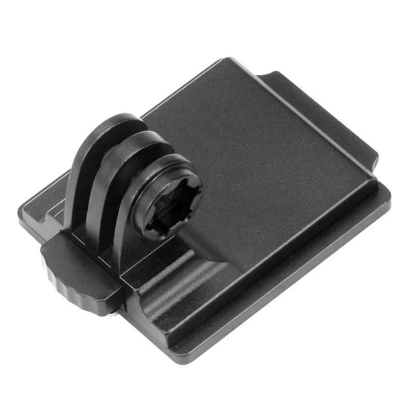 Aluminium alloy action camera helmet mount for GoPro on motorcycle safety gear