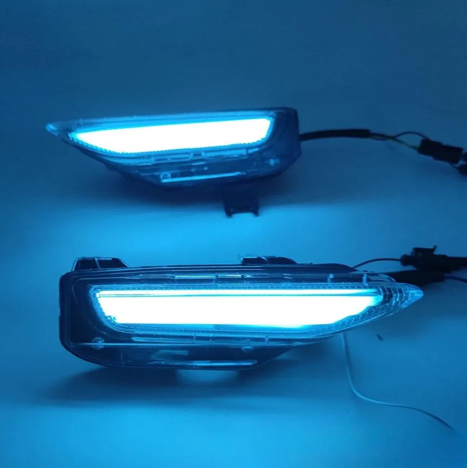 Infiniti Q50 Q70 front bumper LED turn signal and daytime running light replacement unit
