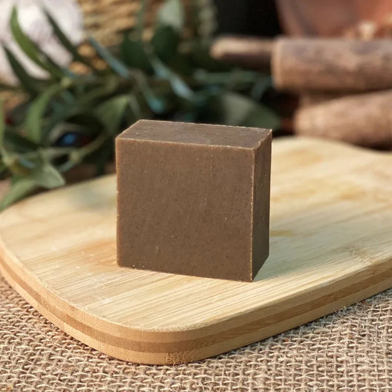 72g nine grass cold process shampoo soap bar silicone free solid haircare
