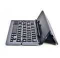 Foldable aluminium Bluetooth keyboard for iOS Windows Android tablet smartphone in Gold Rose Red Silver Space Grey
