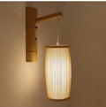 Bamboo woven plait decoration lamp with E27 holder for hall staircase lighting