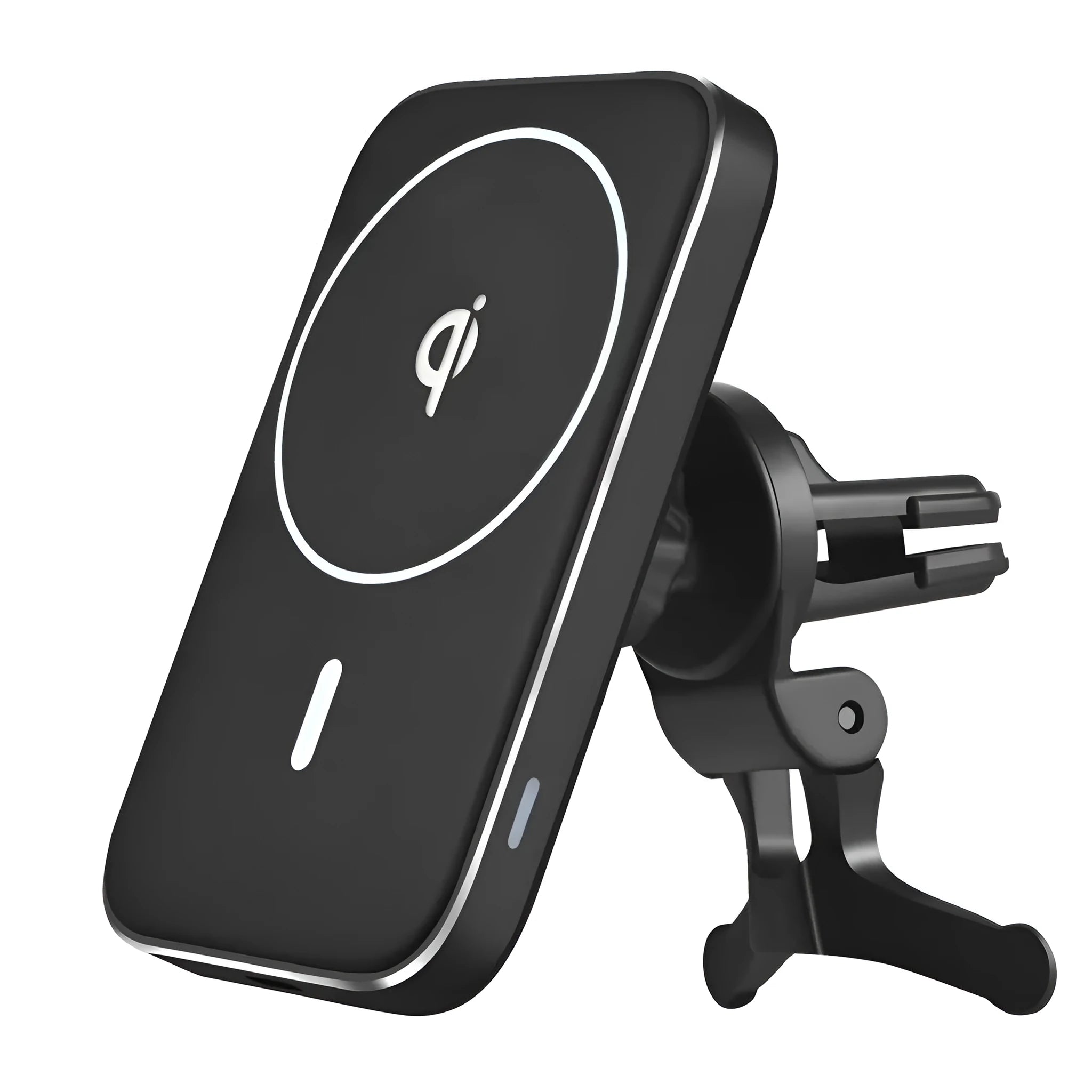 Black M6 magnetic wireless charging car bracket for smartphones