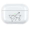 PC hard shell back cover case for AirPods Pro 3 in solid colour