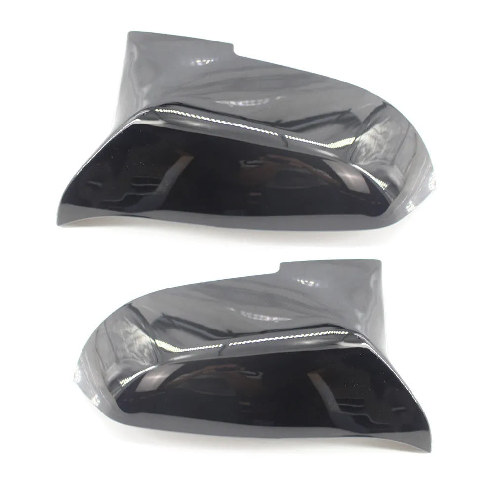 BMW 3 Series 4 Series modified horn rear-view mirror shell in paint bright black finish