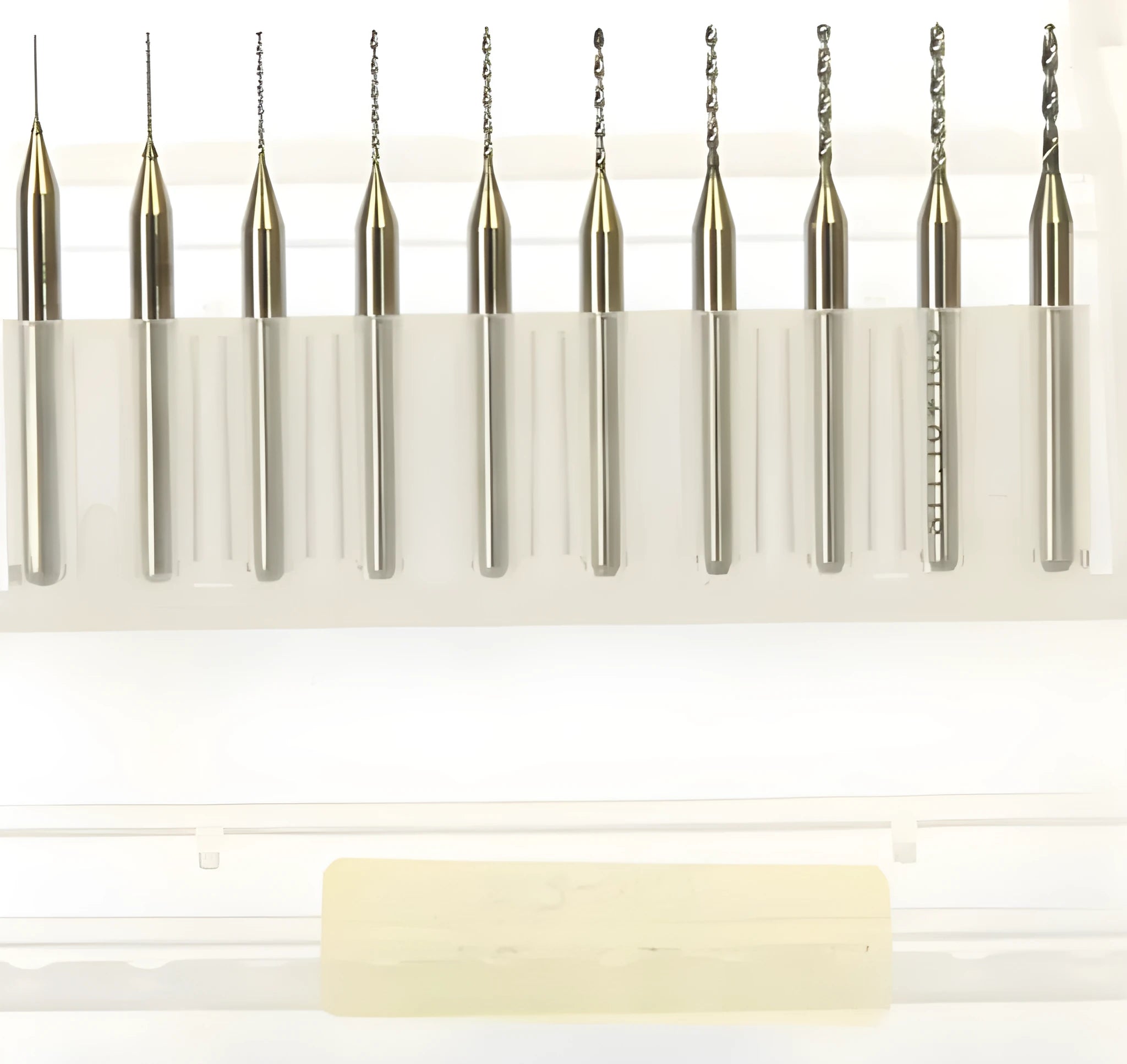 Set of imported tungsten steel micro engraving bits for precision electronics and hardware machining