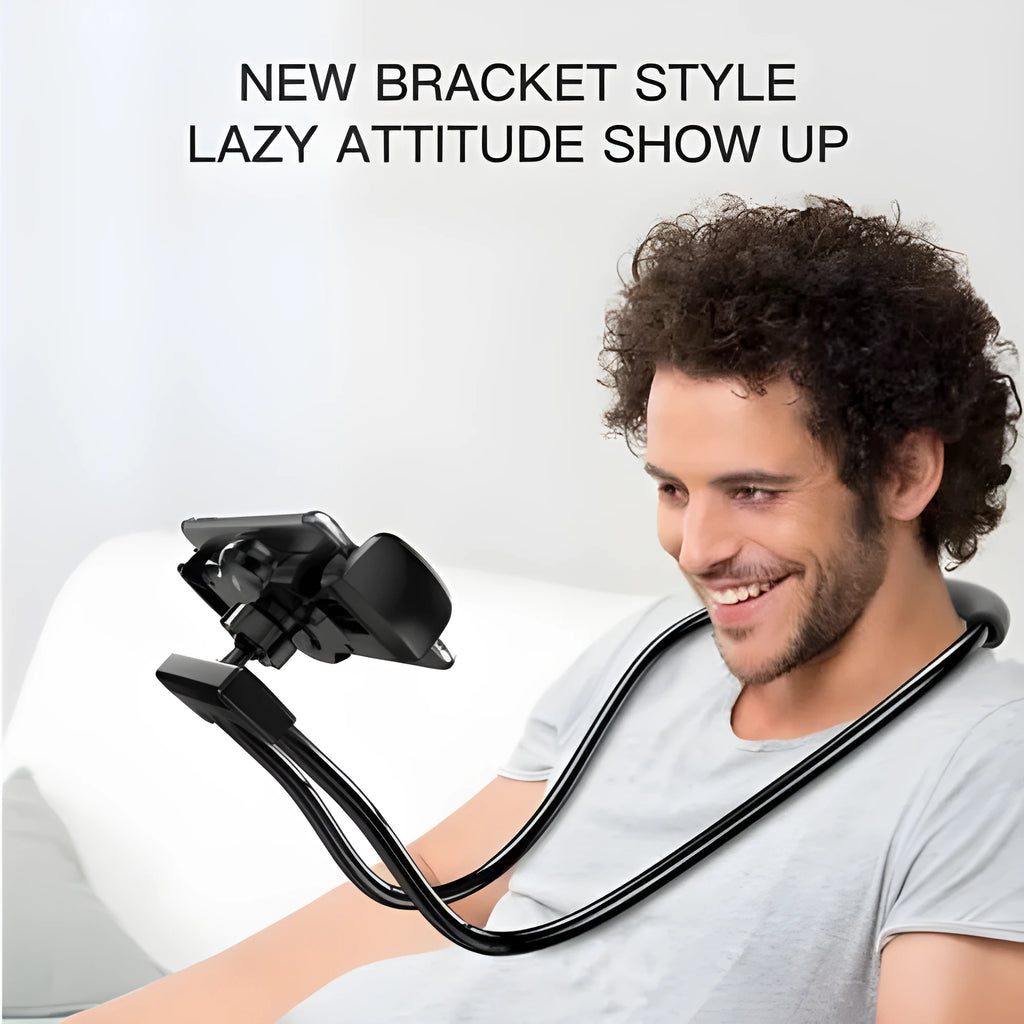 Baseus flexible mobile phone holder with 360-degree stand and shockproof bubble for 4-10 inch devices