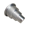 Silver aluminium alloy three-layer cake mould in large medium small sizes for fondant cakes