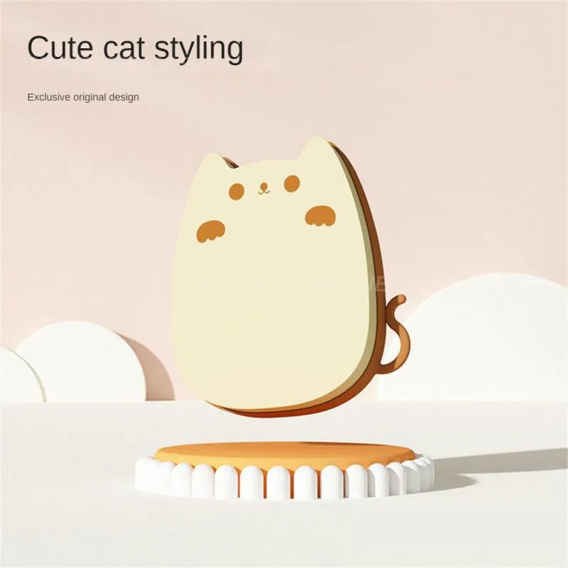 Brown silicone sponge pet comb with dual-texture teeth for cat and dog grooming