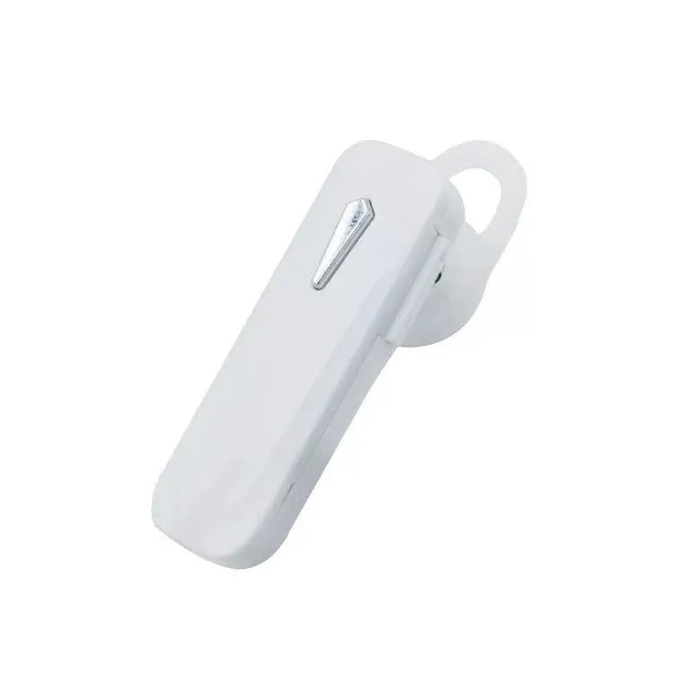 M163 Bluetooth car headset device in black or white colour with control buttons