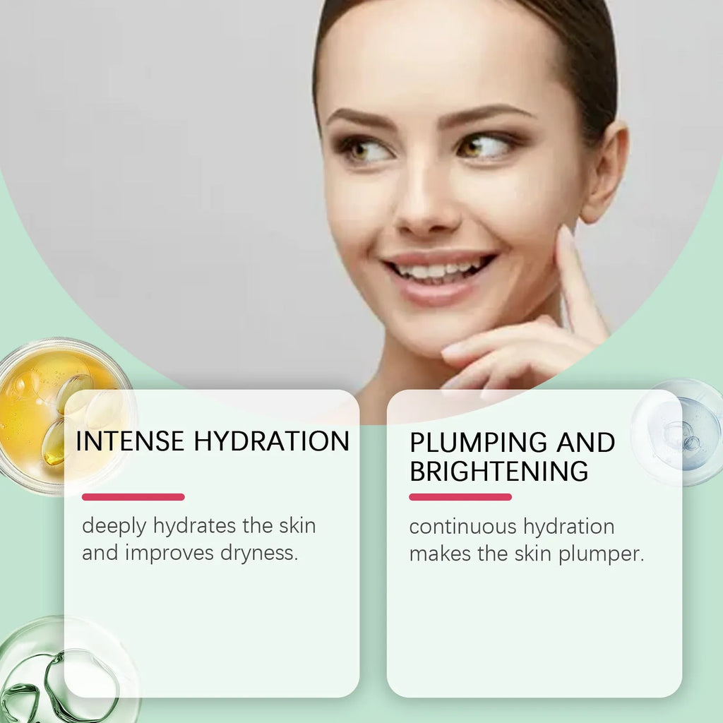 Retinol hydrating face mask sheet with hyaluronic acid and Centella asiatica extract