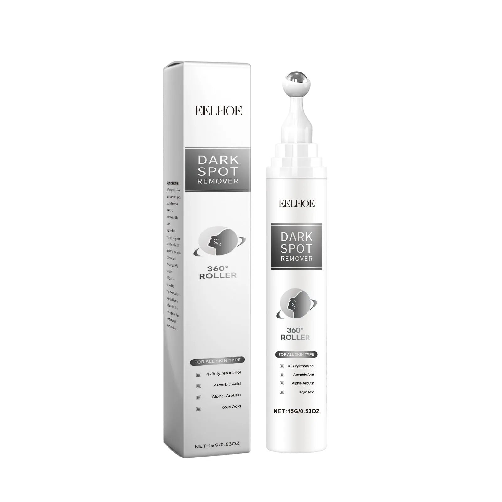 15g facial essence cream jar with jojoba oil and brightening complex ingredients