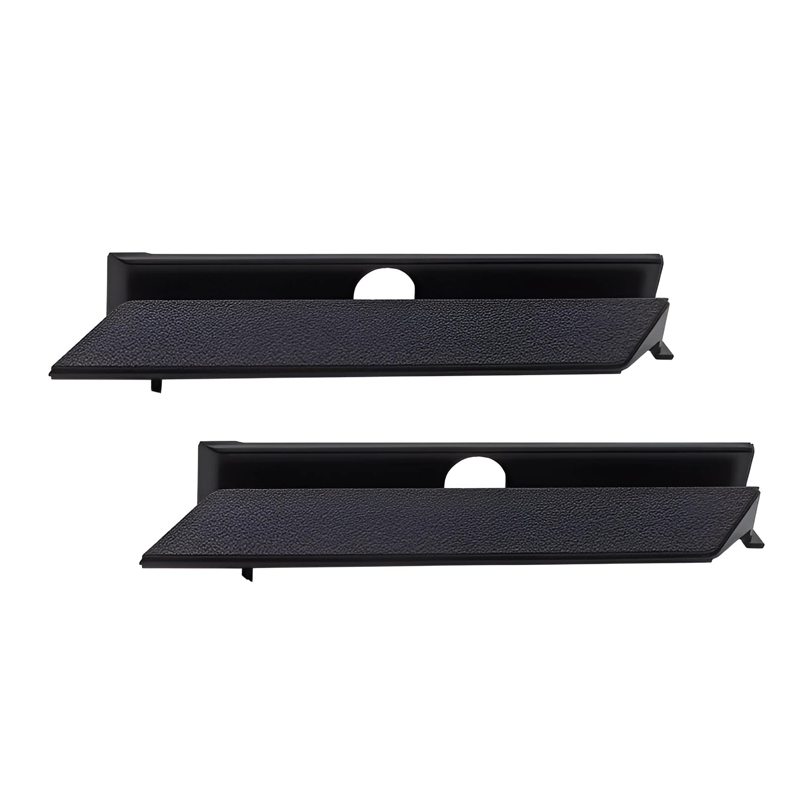 Black PS4 Pro hard drive bottom cover replacement part with door baffle strip