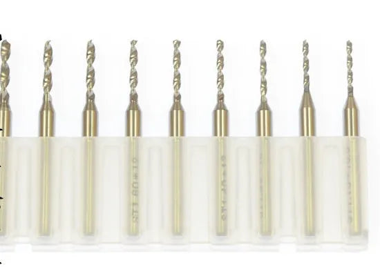 Set of imported tungsten steel micro engraving bits for precision electronics and hardware machining