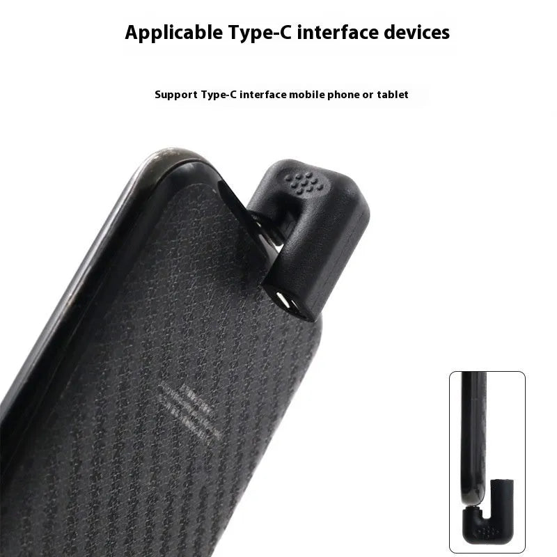 USB male to female plastic adapter extension cable with U-bend design, four pieces included