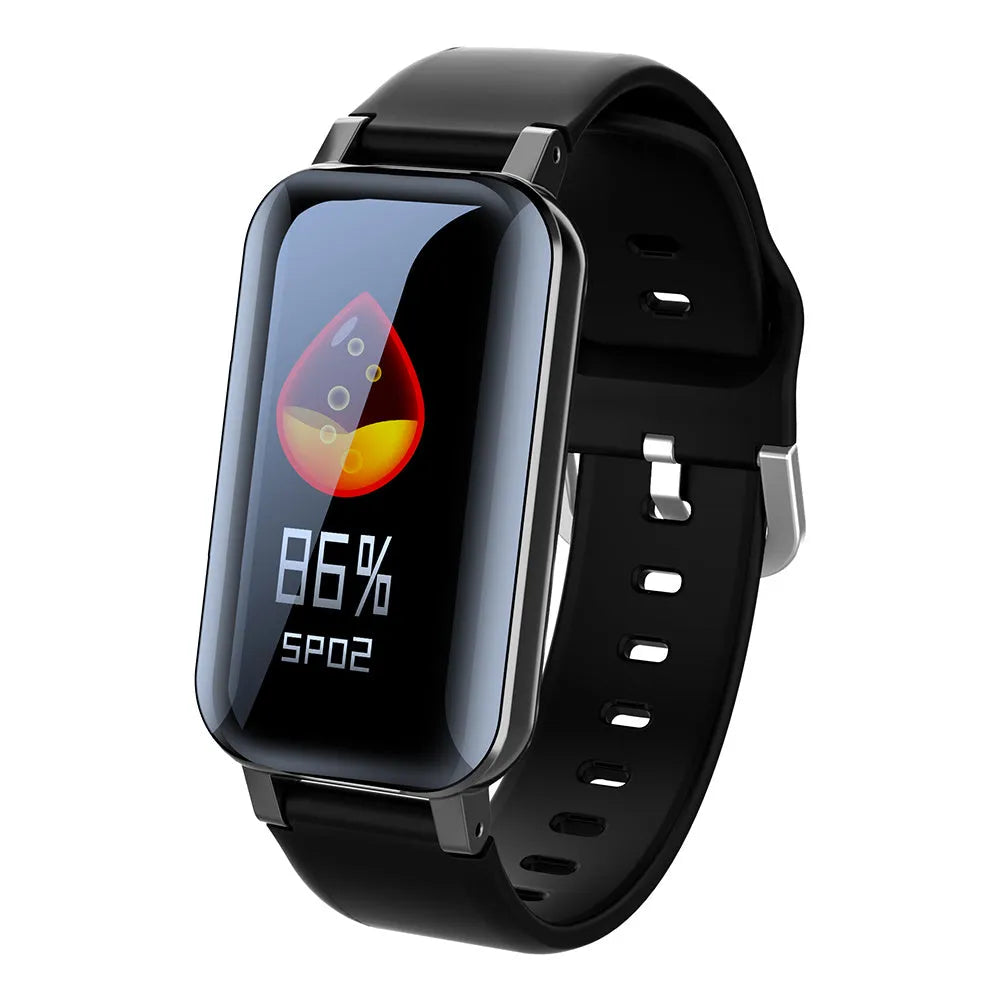 Call Bracelet smart Bracelet for heart rate monitoring in black, blue, or coffee colours.