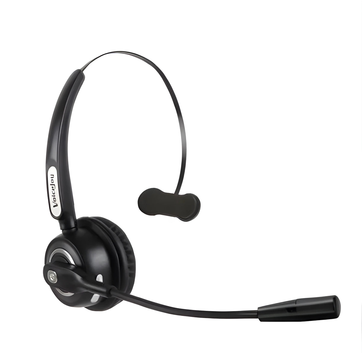 Over-ear Bluetooth headset with microphone for truck drivers and office use
