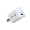 White 18W fast charge mobile phone USB travel charger