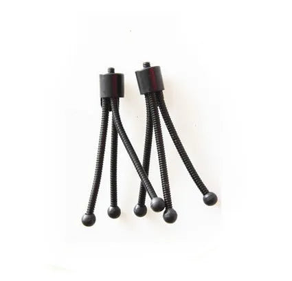 Small iron frame desktop tripod with folded legs and universal ball head for mobile phone cameras