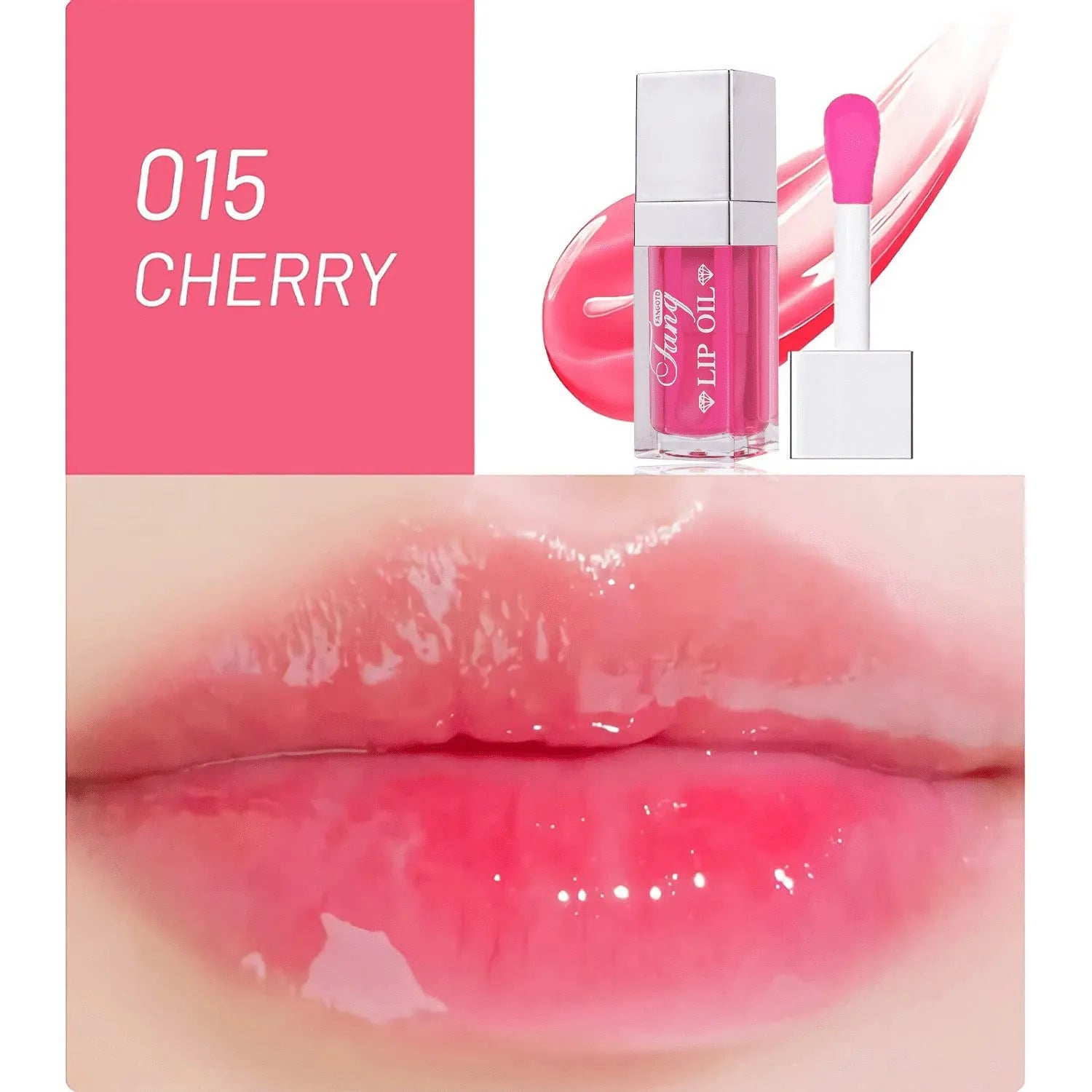 5-color bright lip gloss set with moisturizing lip essence oil for universal skin type hydration and repair