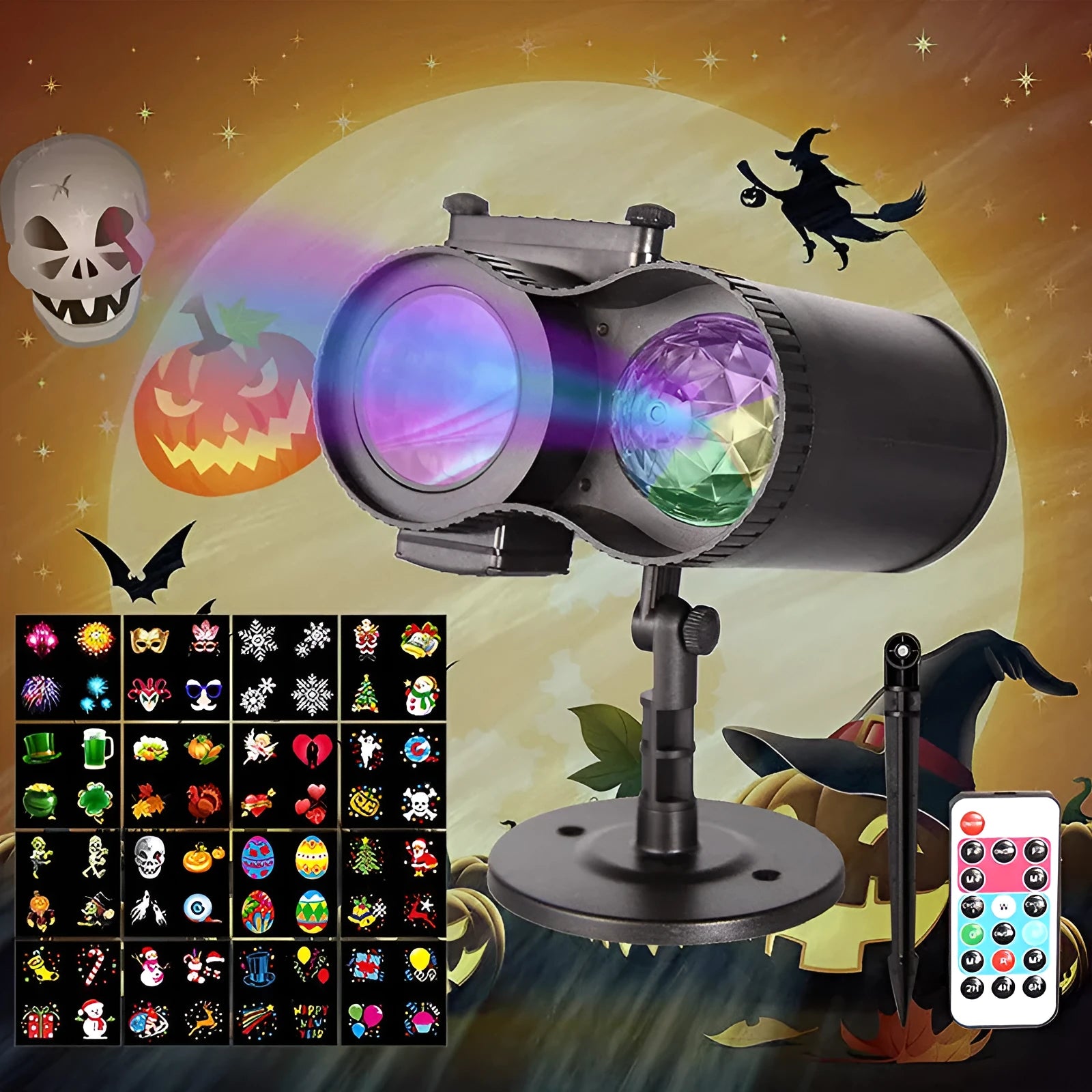 Outdoor waterproof double tube animated watermark LED soft light with IP65 rating