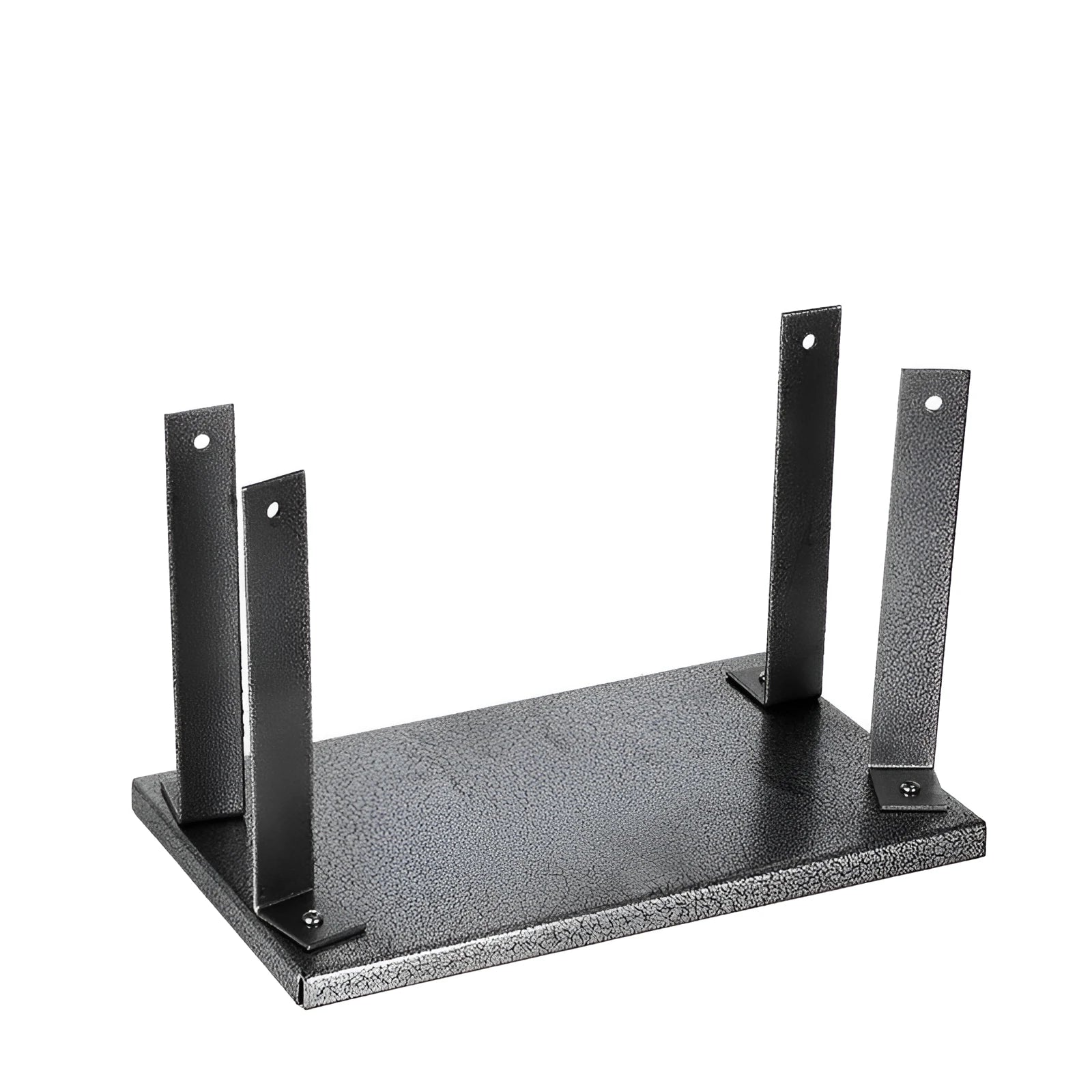 Black iron flip chip mounting bracket for a portable electric planer.