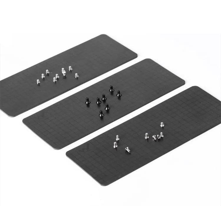 117-piece electronics screwdriver set with magnetic bits and flexible extension in storage box
