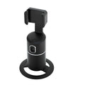 Smartphone tracking gimbal stabiliser with clip installation in black, pink or white colours