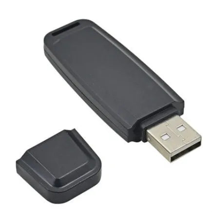 SK-001 black and white USB flash drive with creative gift design showing front and side views.